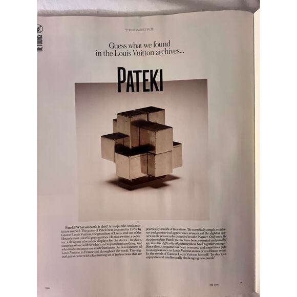 LOUIS VUITTON THE BOOK #1 Catalog Not for Sale Collection Fashion 2014 English - Picture 13 of 16